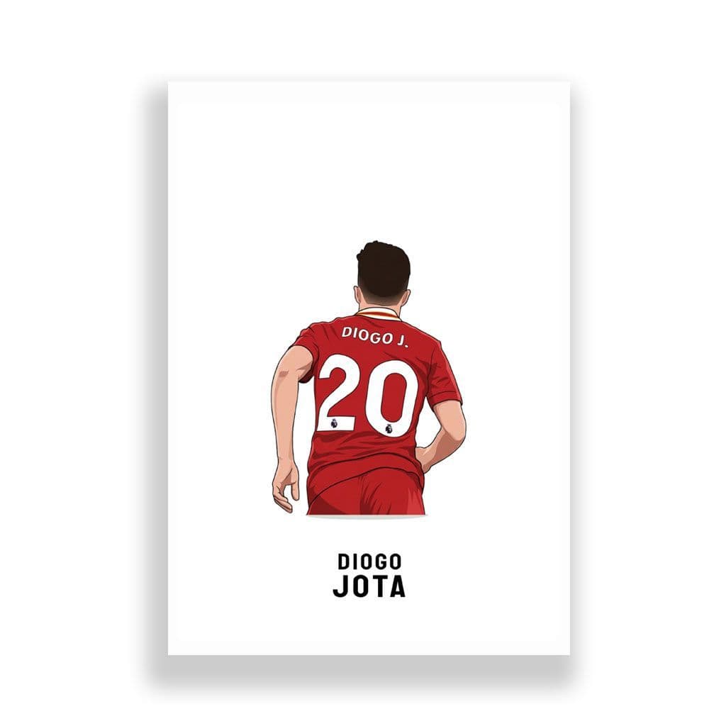 Liverpool Print | Diogo Jota. - Image 2