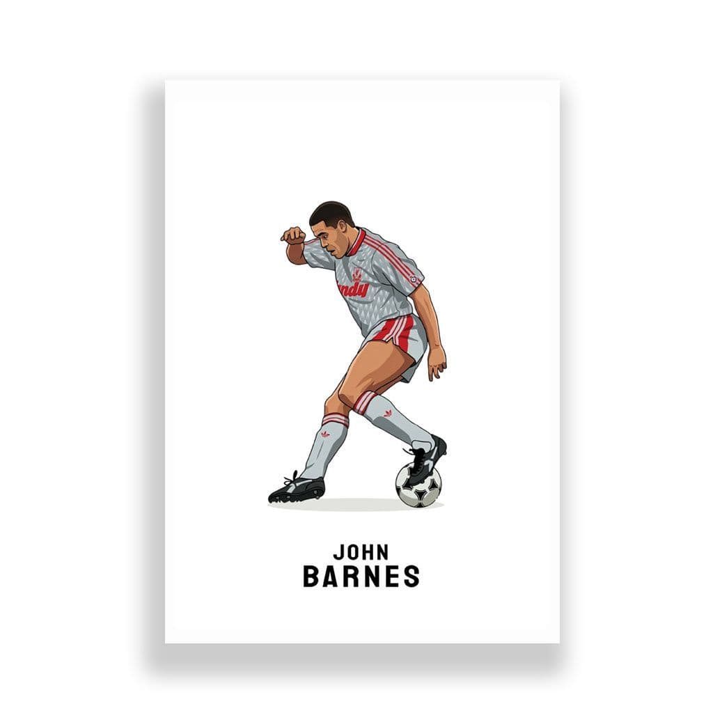 Liverpool Print | John Barnes - Image 2