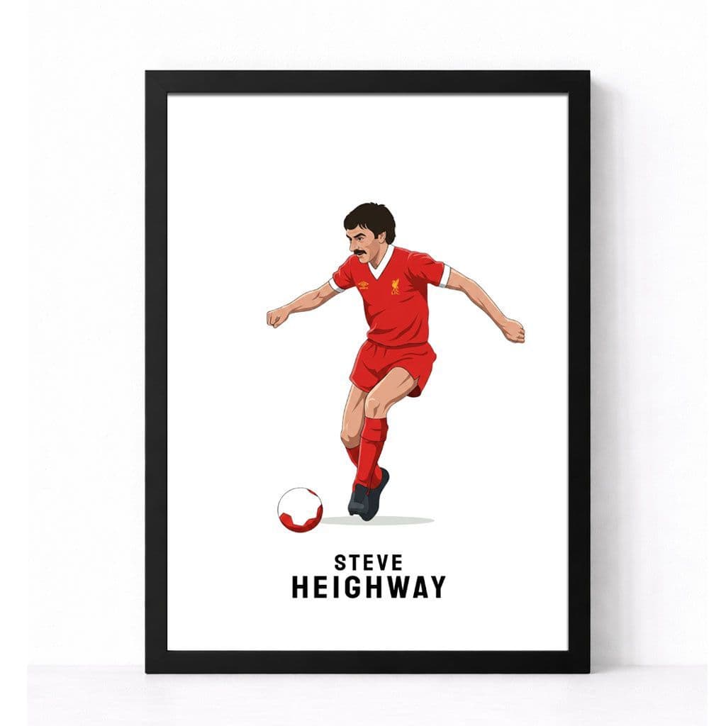 Liverpool Print | Steve Heighway