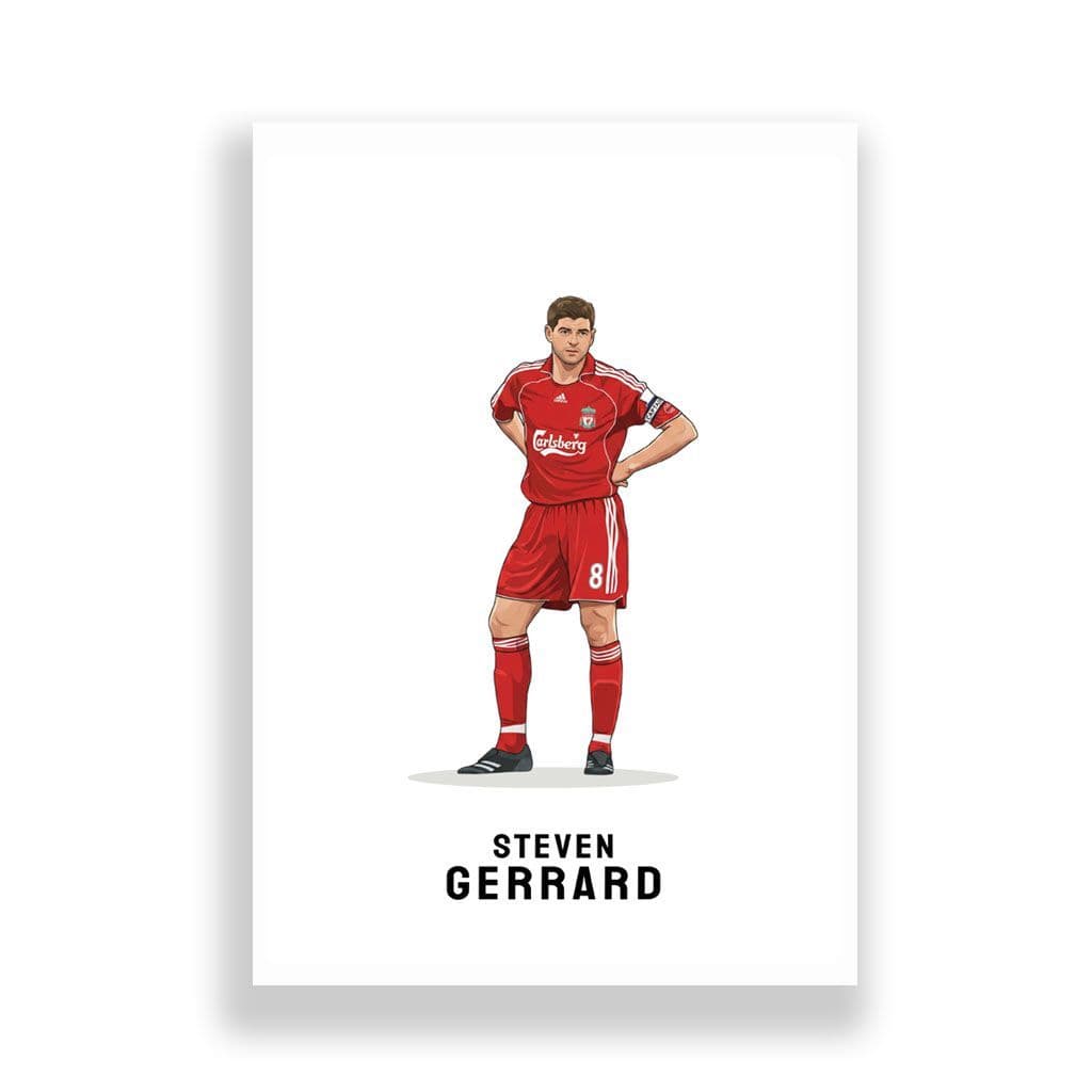 Liverpool Print | Steven Gerrard - Image 2