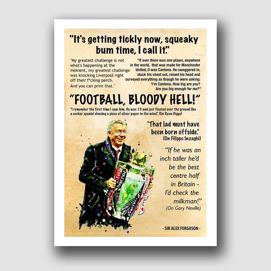 MANCHESTER UNITED - ALEX FERGUSON (1)