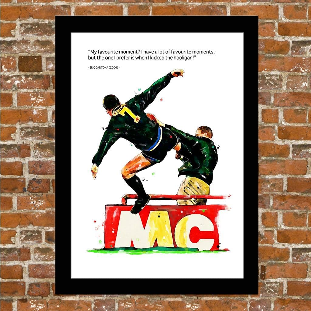 MANCHESTER UNITED - CANTONA & HOOLIGAN! - Image 2