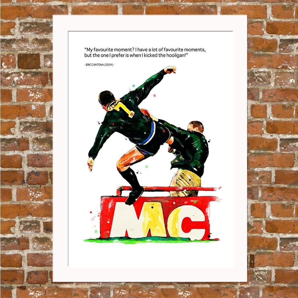 MANCHESTER UNITED - CANTONA & HOOLIGAN! - Image 3
