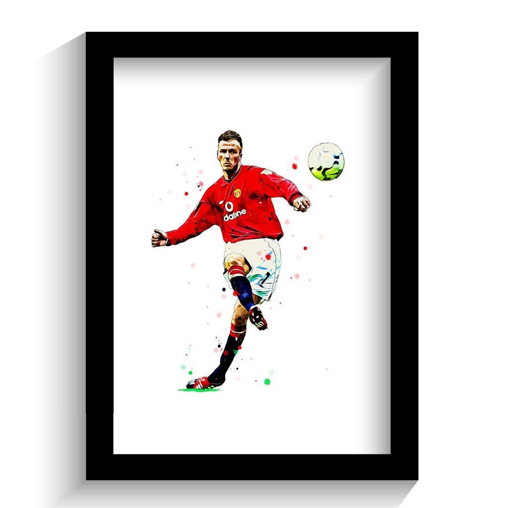 Manchester United | David Beckham Art Print (2) - Image 2