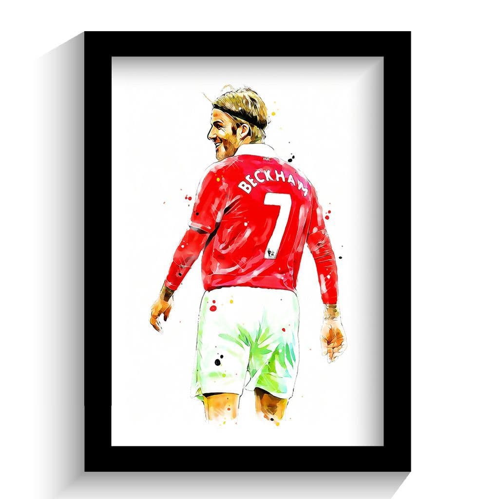 Manchester United | David Beckham Art Print - Image 2