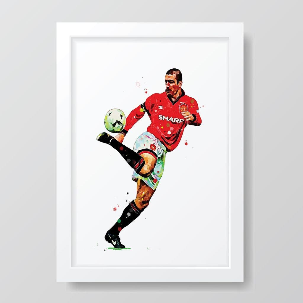 Manchester United | Eric Cantona Art Print (1) - Image 3