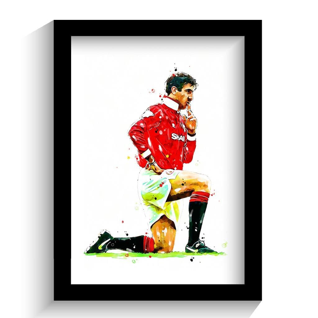 Manchester United | Eric Cantona Art Print (3) - Image 2