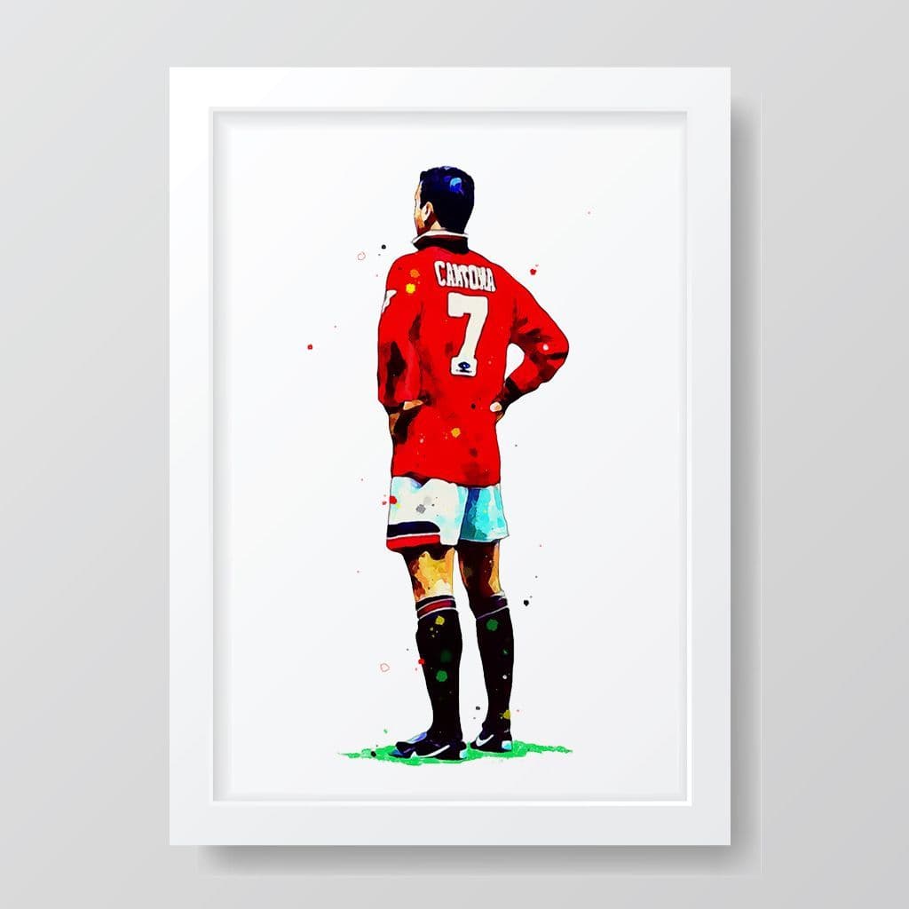 Manchester United | Eric Cantona Art Print (5) - Image 3