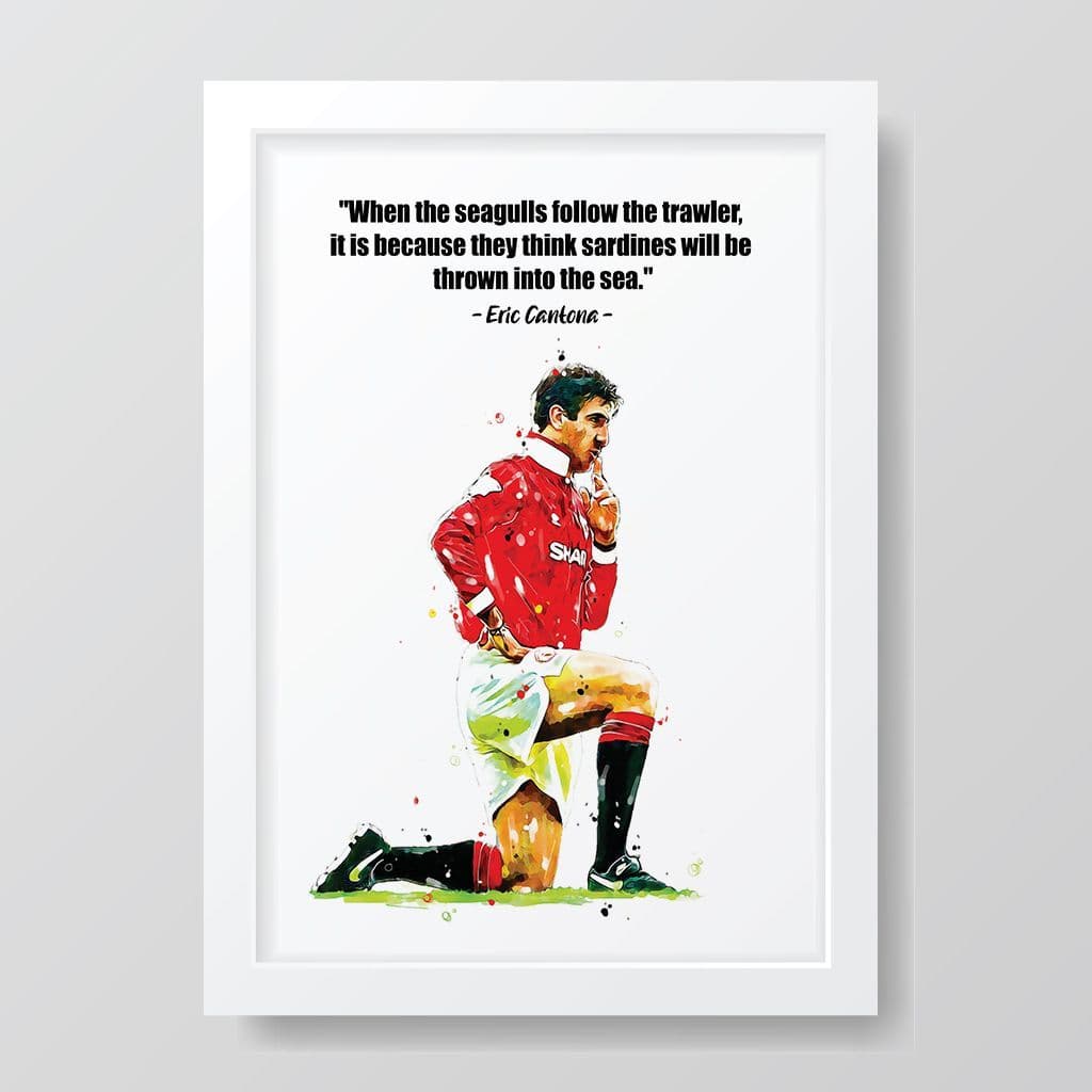 Manchester United | Eric Cantona Quote | Seagulls - Image 3