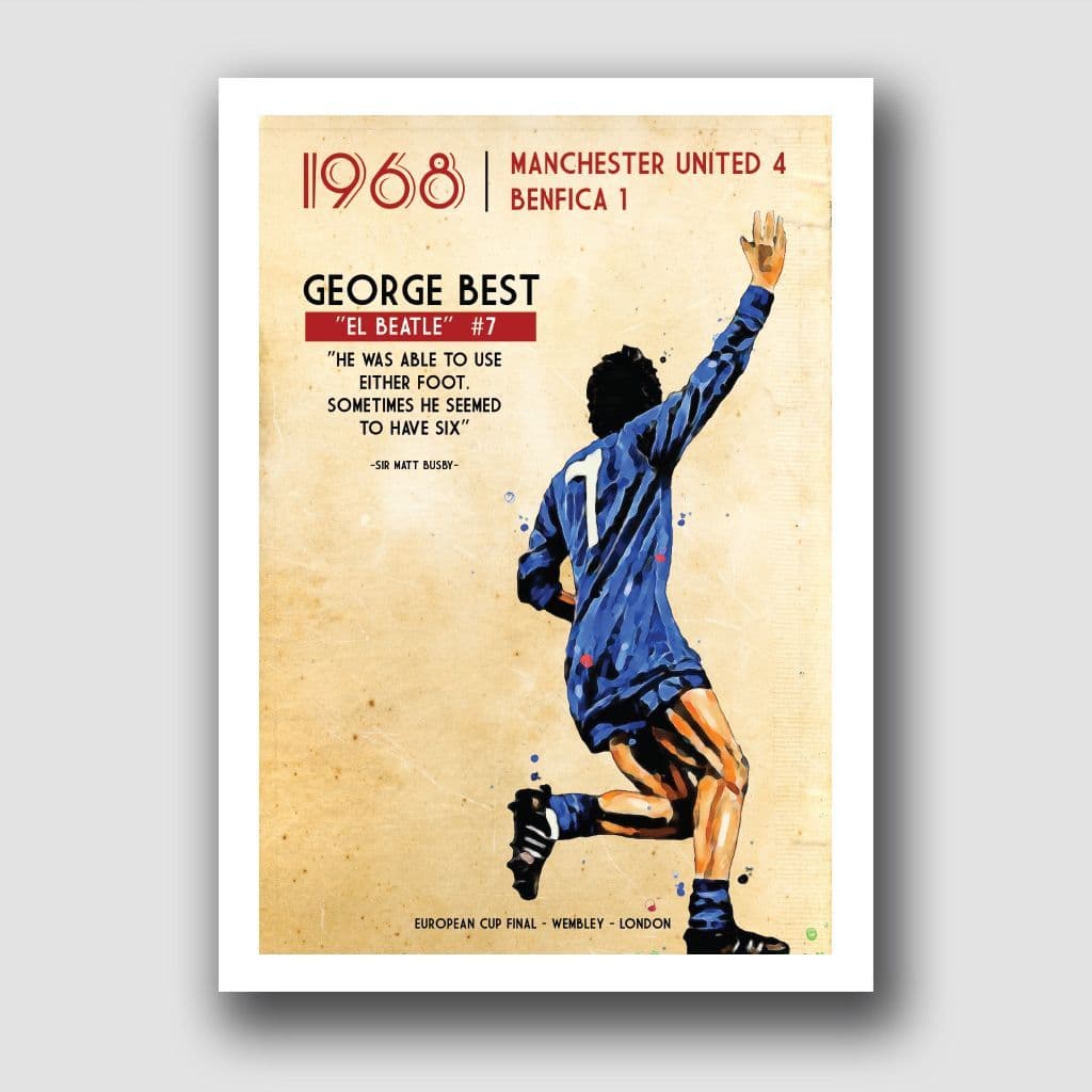 MANCHESTER UNITED - GEORGE BEST