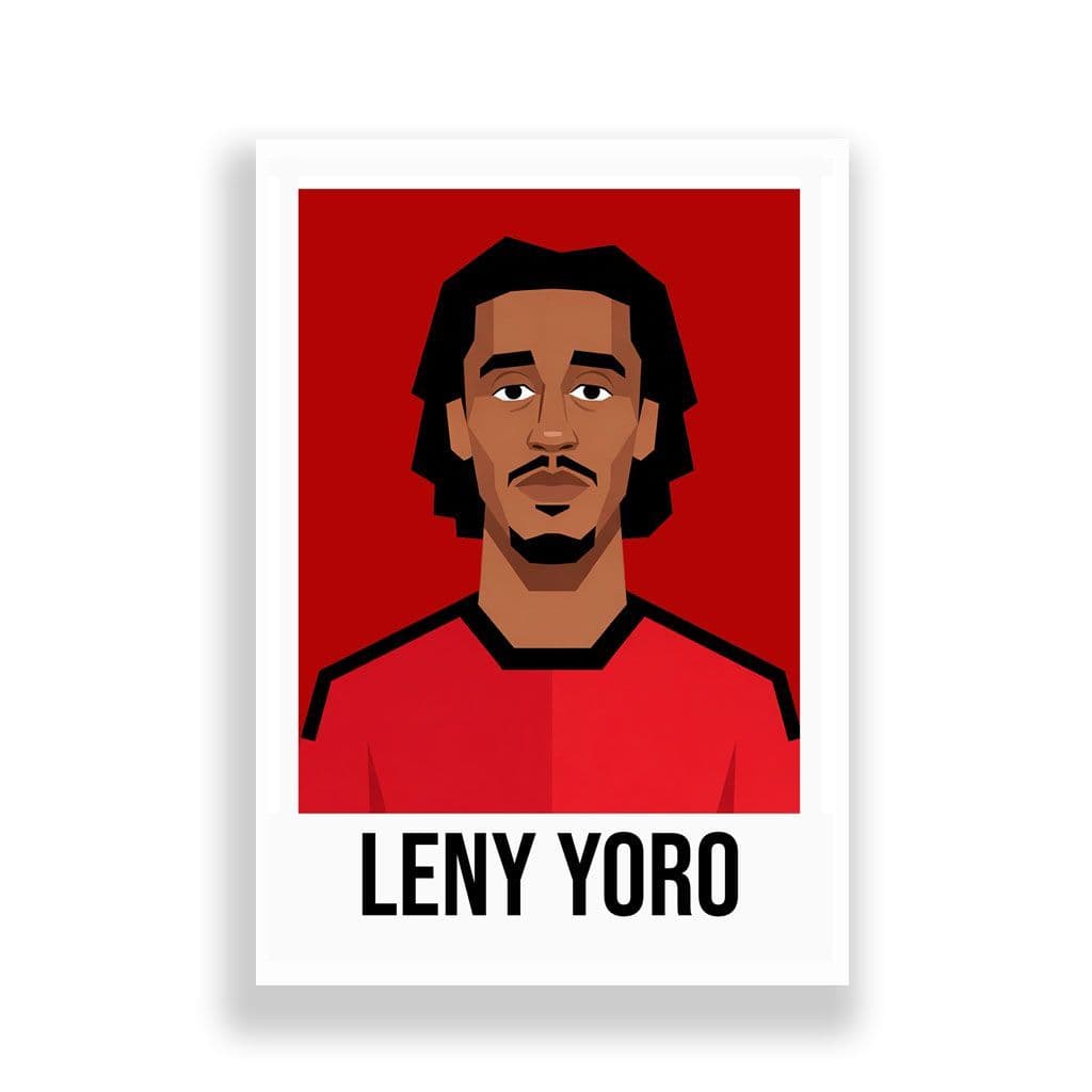 MANCHESTER UNITED | LENY YORO | MODERN ART PRINT - Image 2