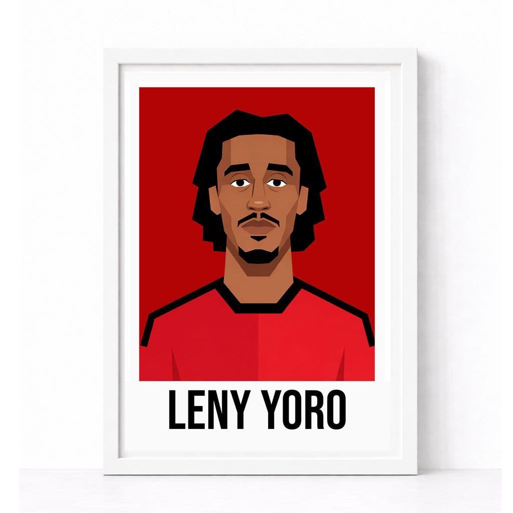 MANCHESTER UNITED | LENY YORO | MODERN ART PRINT - Image 3