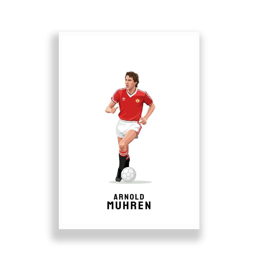 Manchester United Print | Arnold Muhren - Image 2