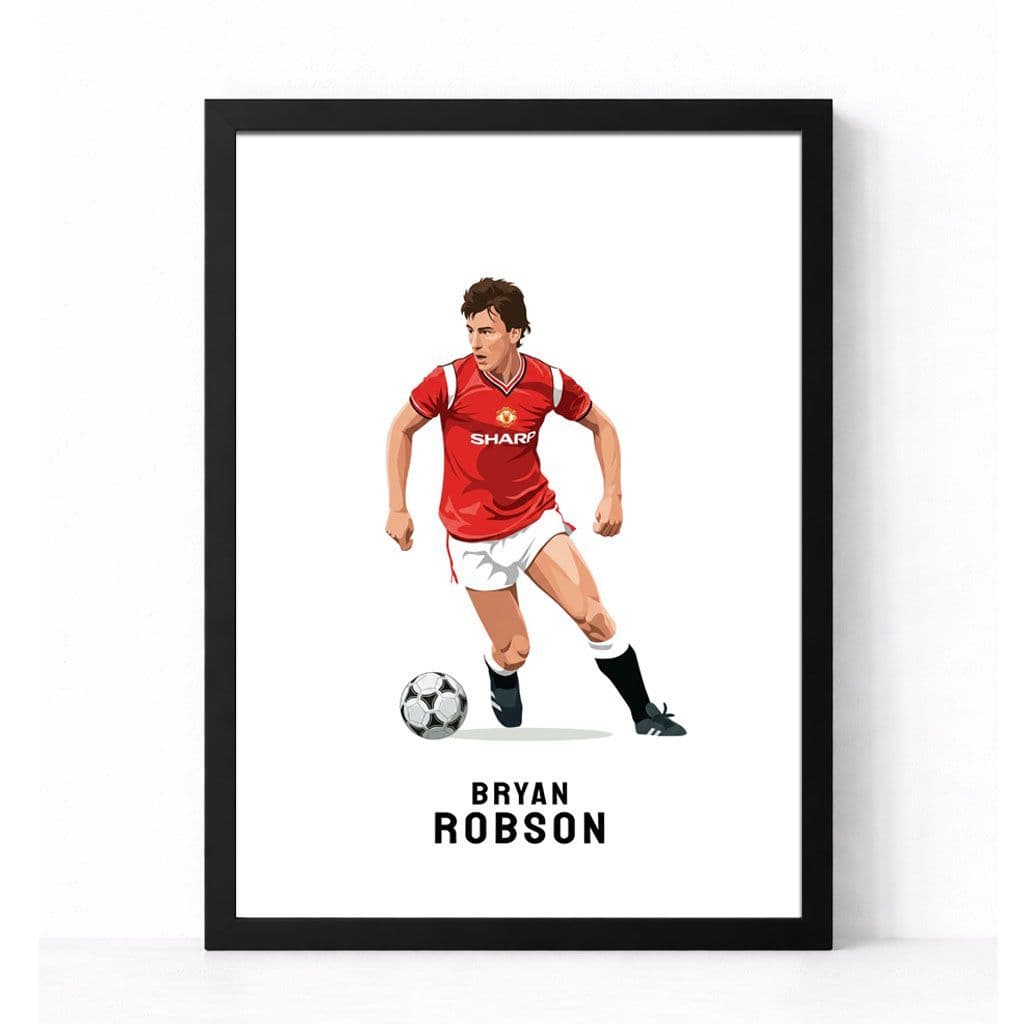 Manchester United Print | Bryan Robson