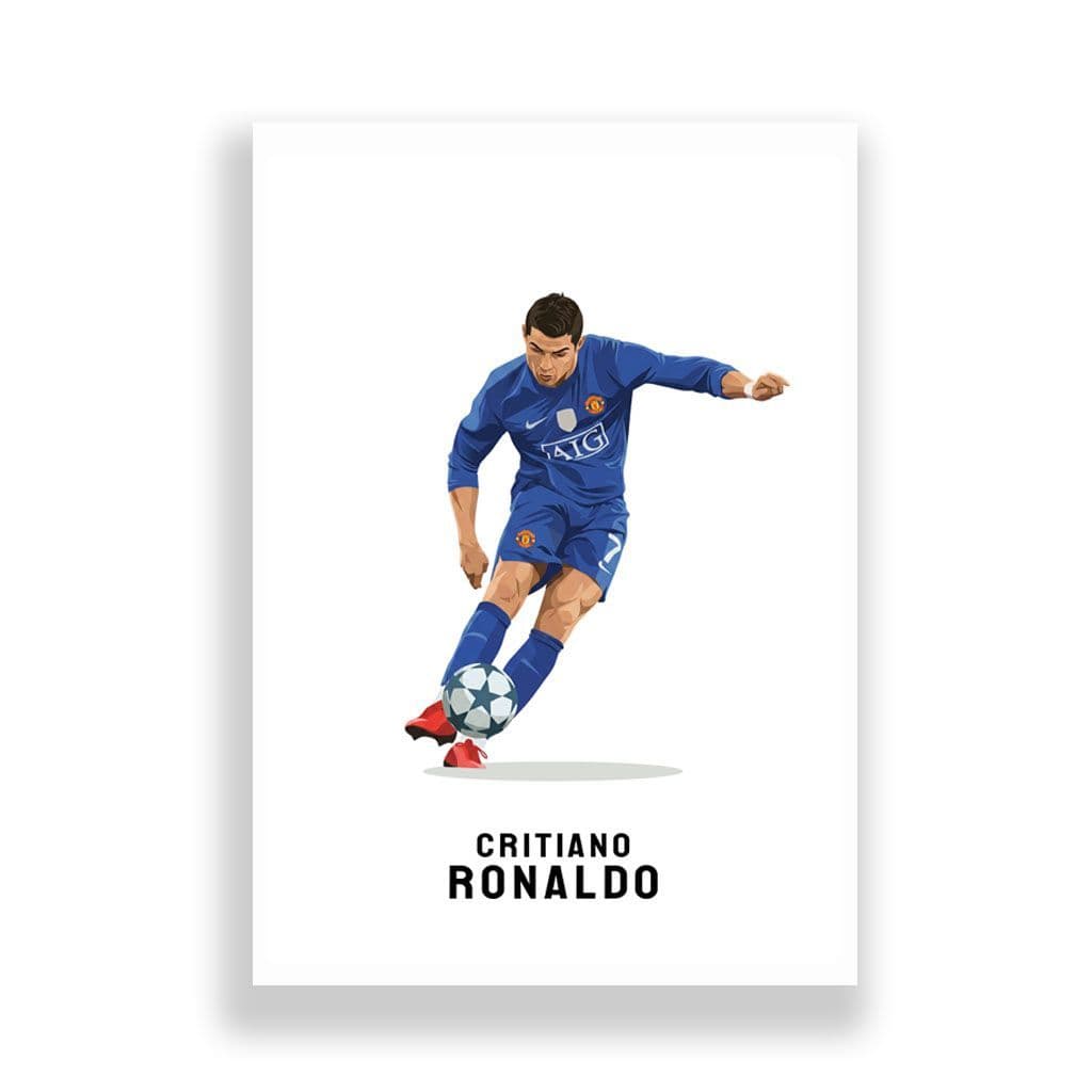Manchester United Print | Cristanio Ronaldo. - Image 2