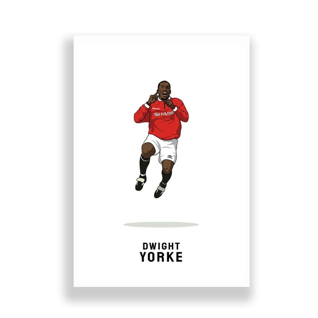 Manchester United Print | Dwight Yorke - Image 2