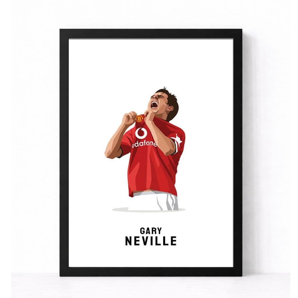 Manchester United Print | Gary Neville