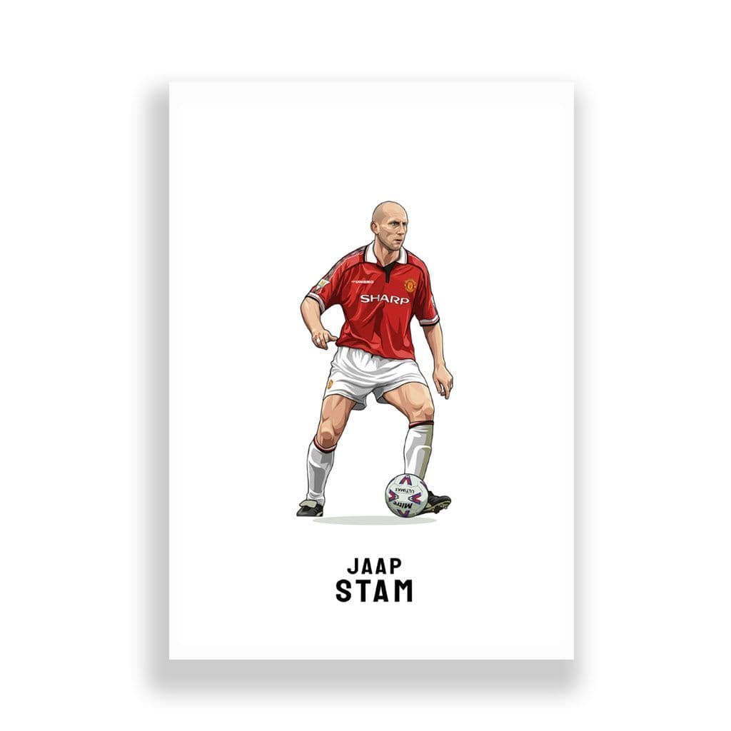 Manchester United Print | Jaap Stam - Image 2