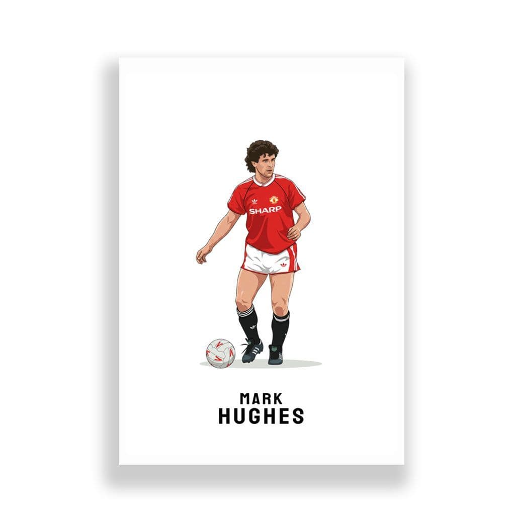 Manchester United Print | Mark Hughes - Image 2