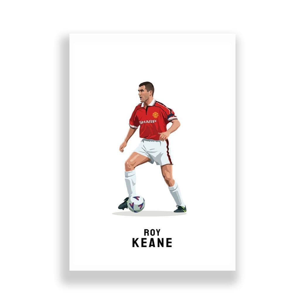Manchester United Print | Roy Keane. - Image 2