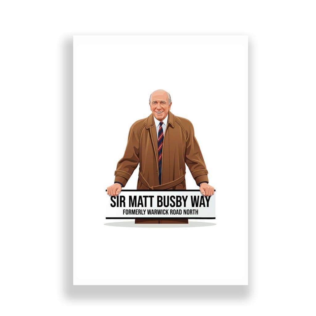 Manchester United Print | Sir Matt Busby - Image 2