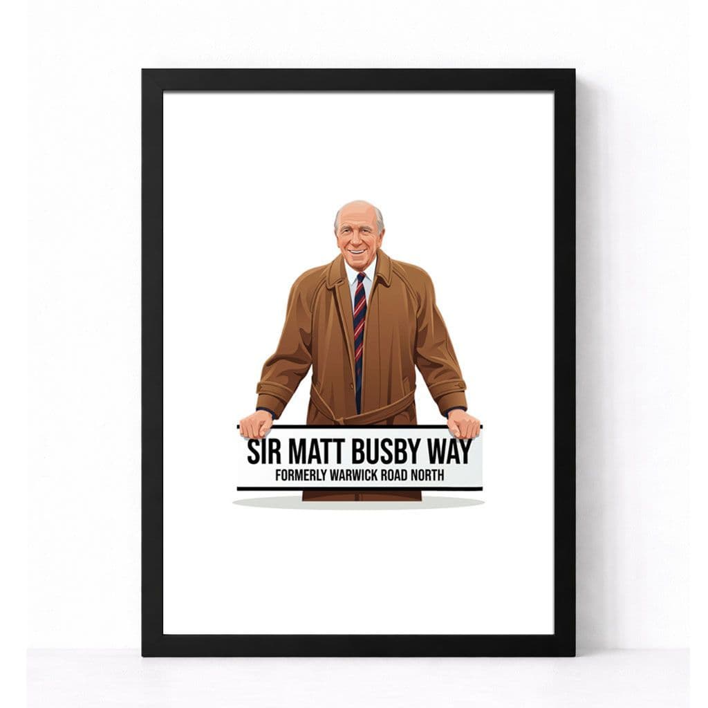 Manchester United Print | Sir Matt Busby