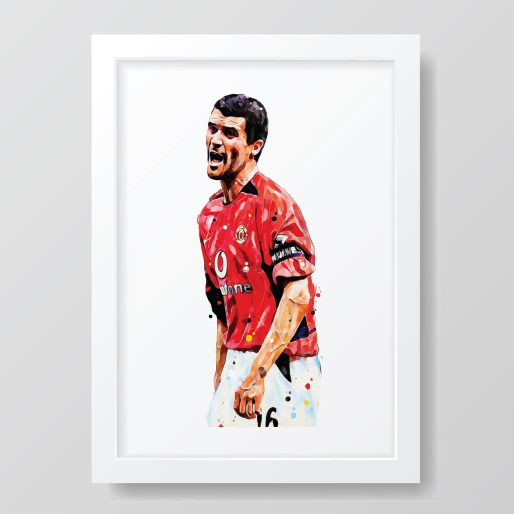 Manchester United | Roy Keane Art Print (1) - Image 3