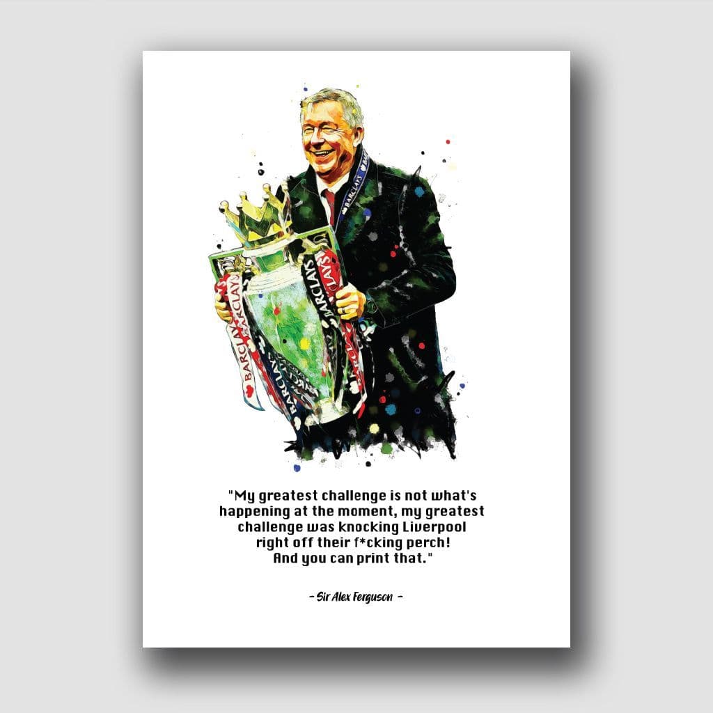MANCHESTER UNITED - SIR ALEX FERGUSON