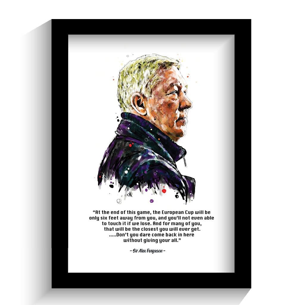 Manchester United | Sir Alex Ferguson Quote 1999 - Image 2