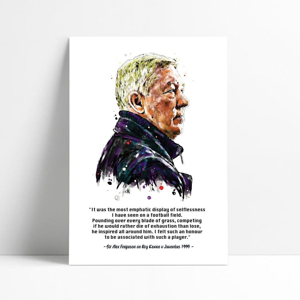Manchester United | Sir Alex Ferguson Quote | Roy Keane
