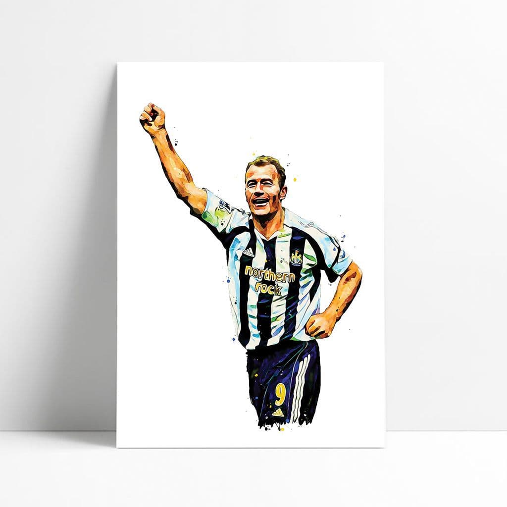 Newcastle United | Alan Shearer Art Print