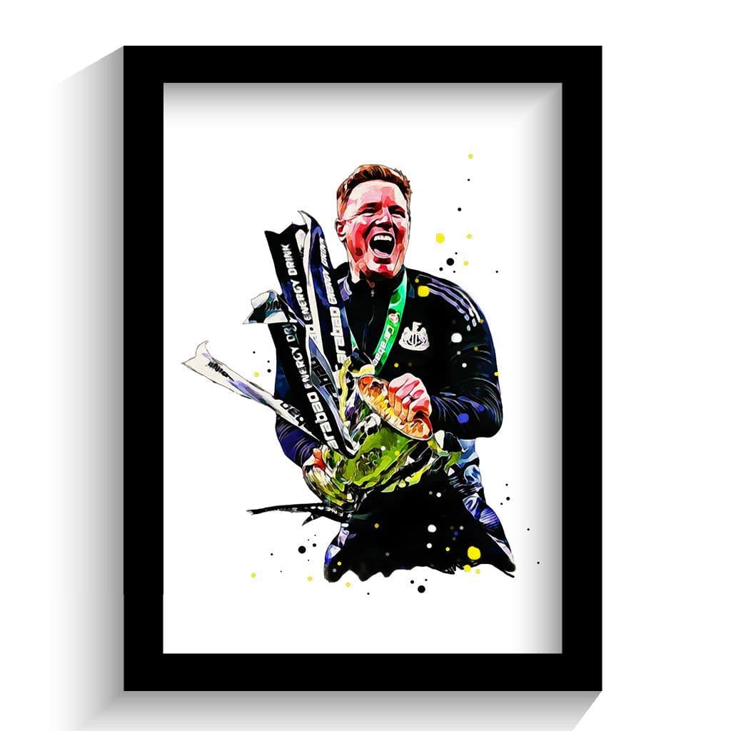 Newcastle United | Alexander Eddie Howe Print - Image 2