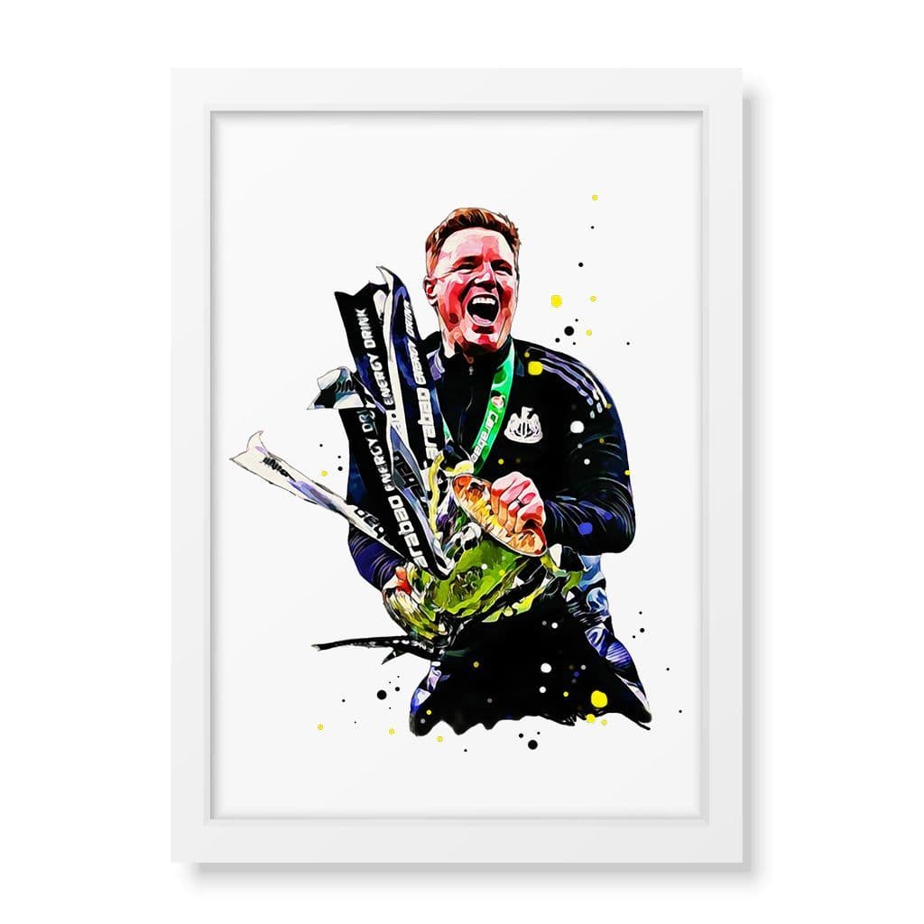 Newcastle United | Alexander Eddie Howe Print - Image 3