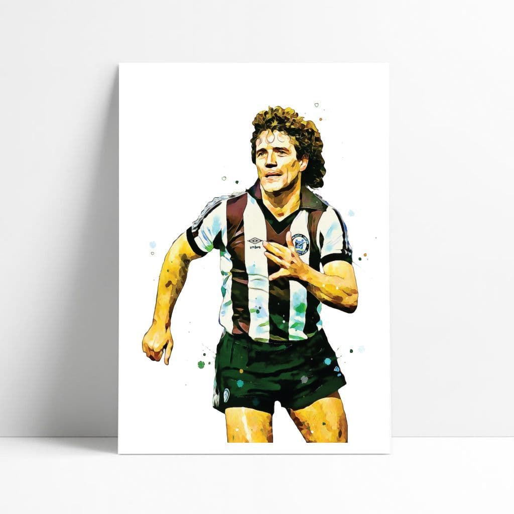 Newcastle United | Kevin Keegan Art Print