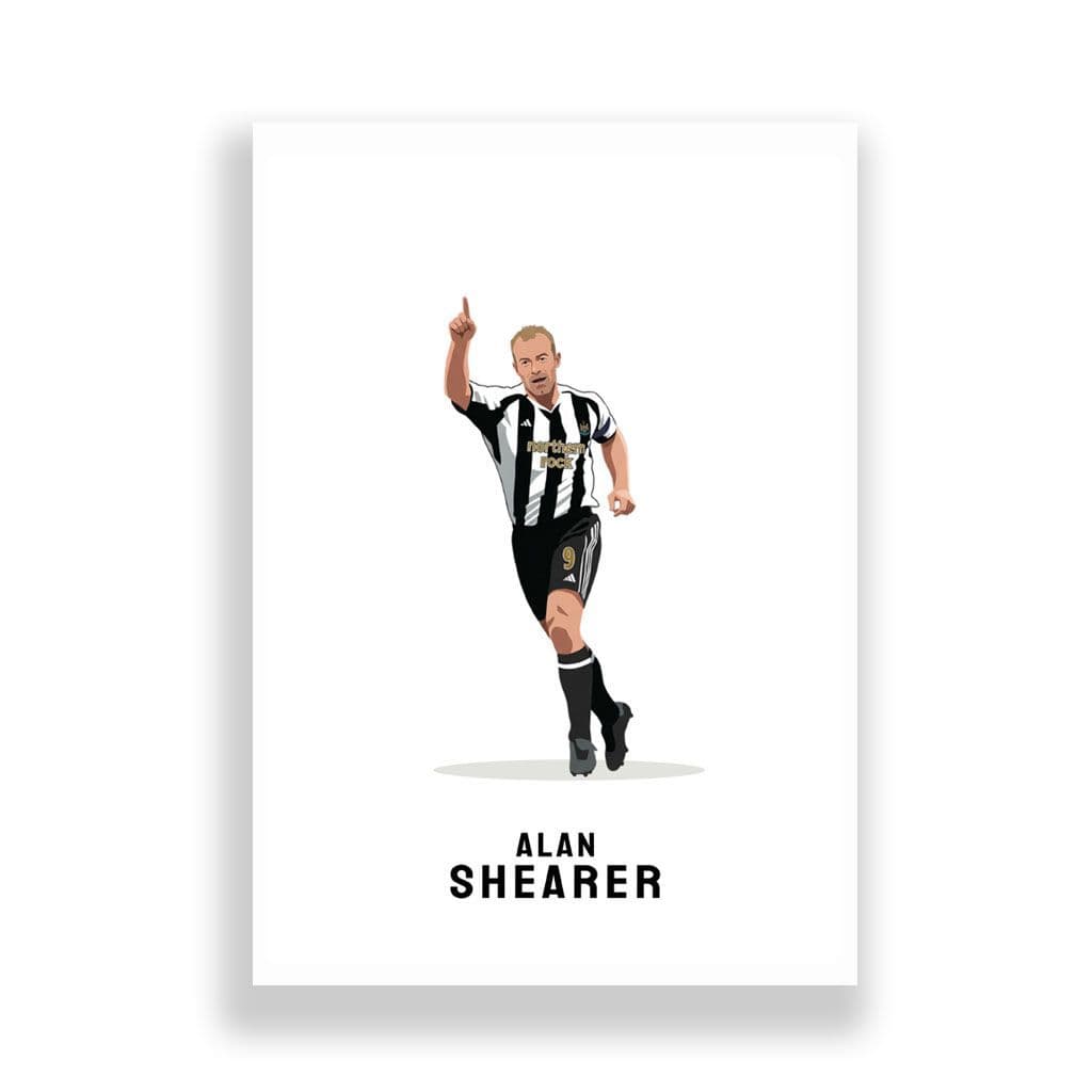 Newcastle United Print | Alan Shearer (2) - Image 2
