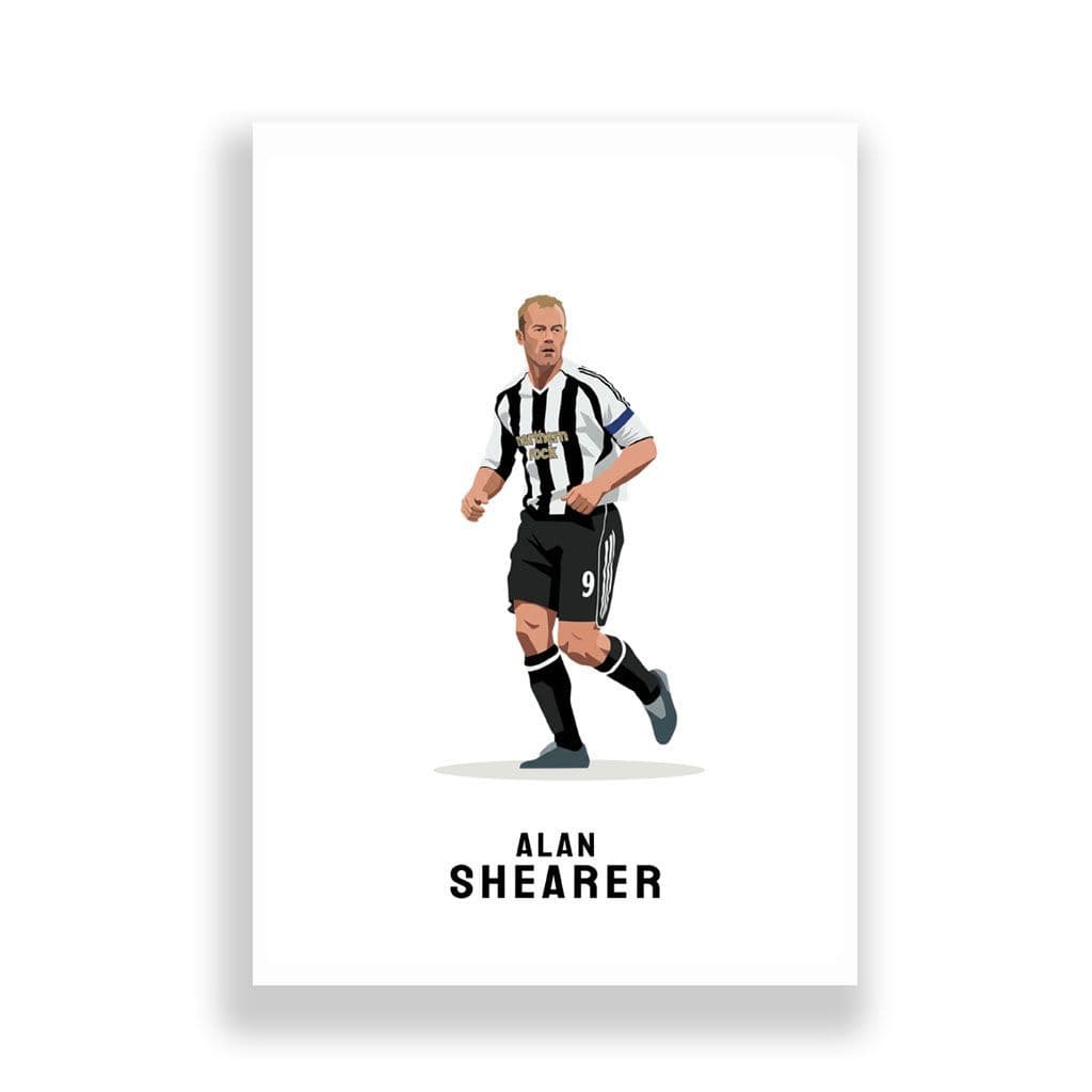 Newcastle United Print | Alan Shearer - Image 2