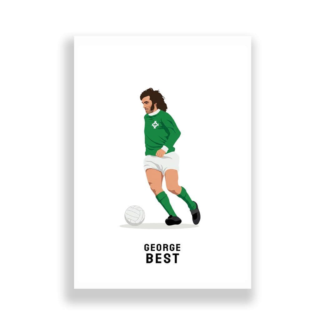 Northern Ireland Print | George Best - Image 2