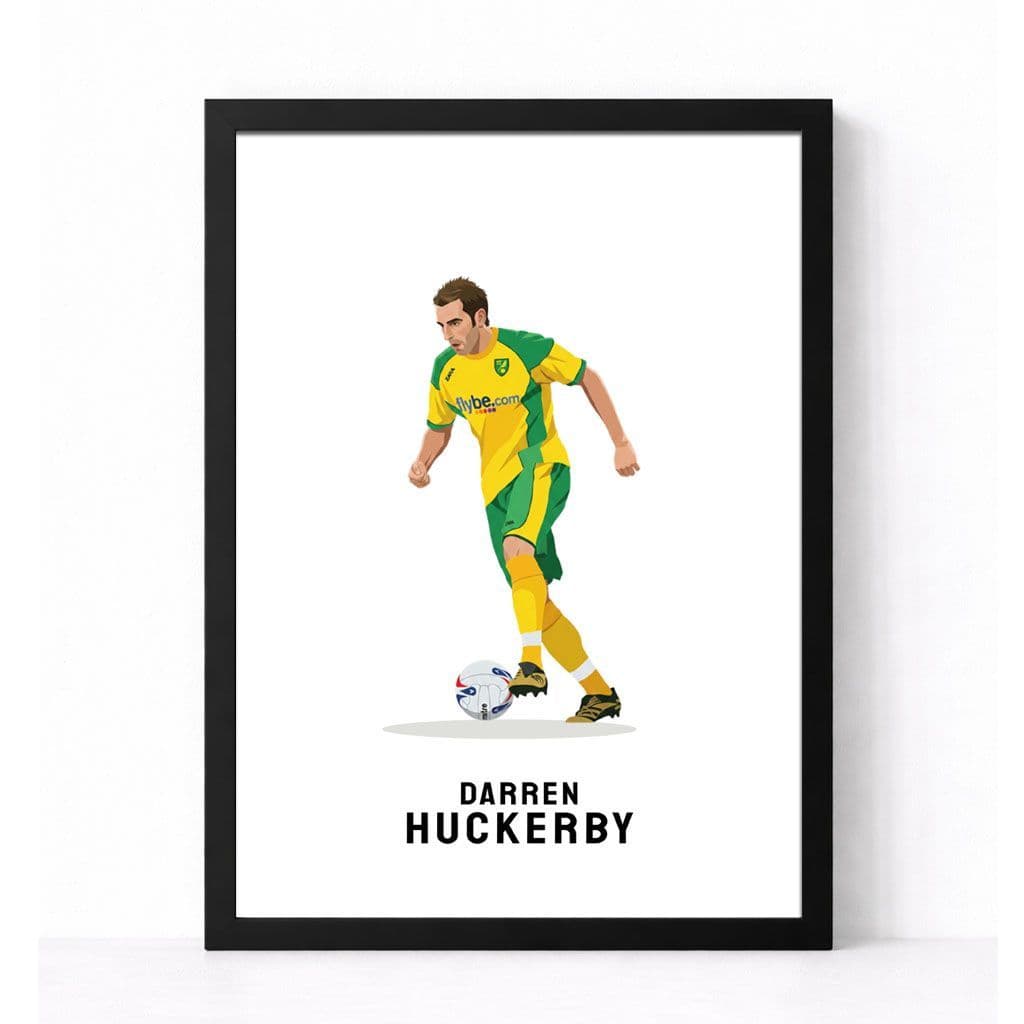 Norwich City Print | Darren Huckerby