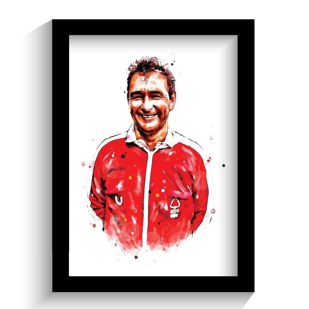 Nottingham Forest | Brian Clough Art Print (3) - Image 2