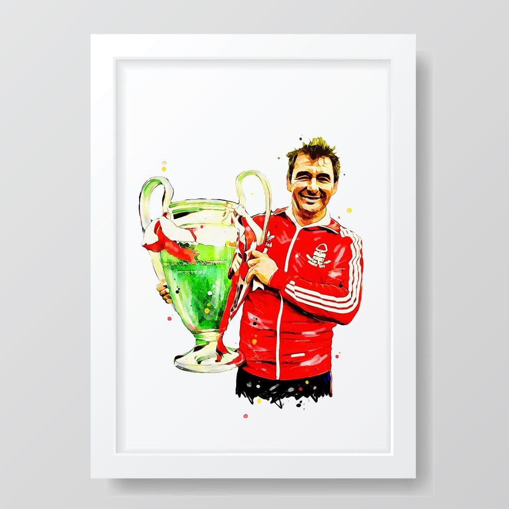 Nottingham Forest | Brian Clough Art Print - Image 3