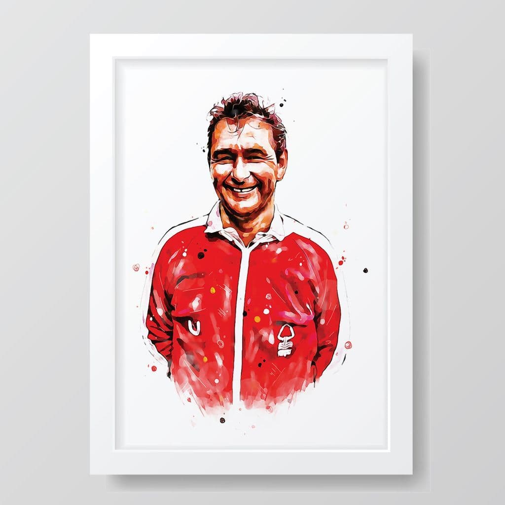 Nottingham Forest | Brian Clough Art Print (3) - Image 3