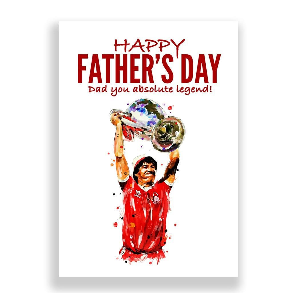 Nottingham Forest Father's Day Card | John Robertson