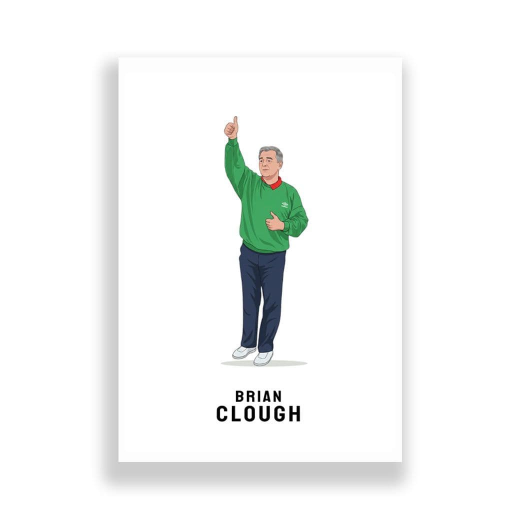 Nottingham Forest Print | Brian Clough | Top One - Image 2