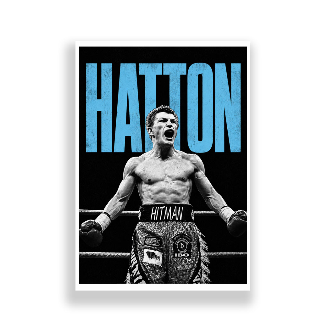 Boxing Print | Ricky Hatton - Image 2