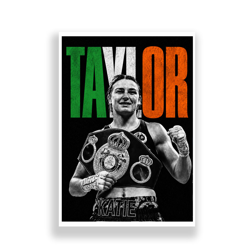 Boxing Print | Katie Taylor - Image 2