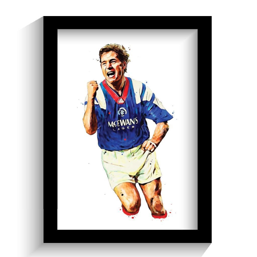 Rangers | Ally McCoist Art Print - Image 2