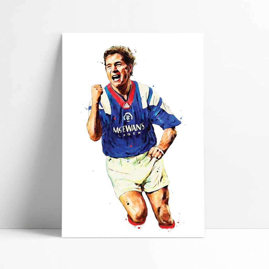Rangers | Ally McCoist Art Print
