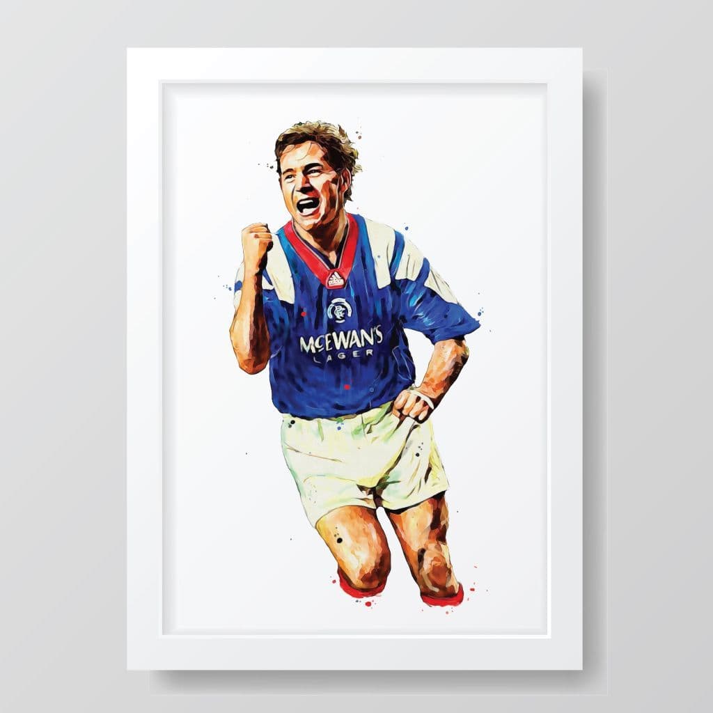 Rangers | Ally McCoist Art Print - Image 3