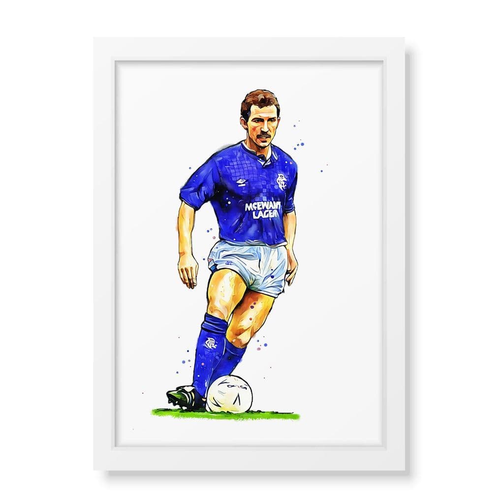 Rangers | Graeme Souness Art Print - Image 3
