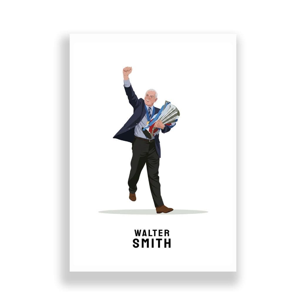 Rangers Print | Walter Smith | Trophy - Image 2